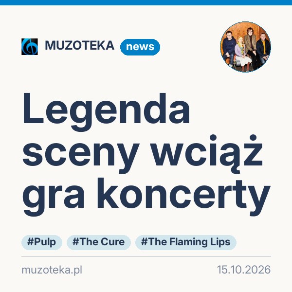 Legenda sceny wciąż gra koncerty