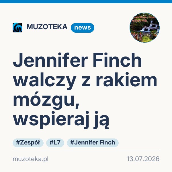 Jennifer Finch walczy z rakiem mózgu, wspieraj ją