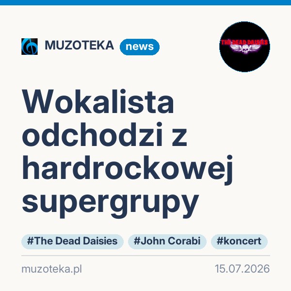 Wokalista odchodzi z hardrockowej supergrupy