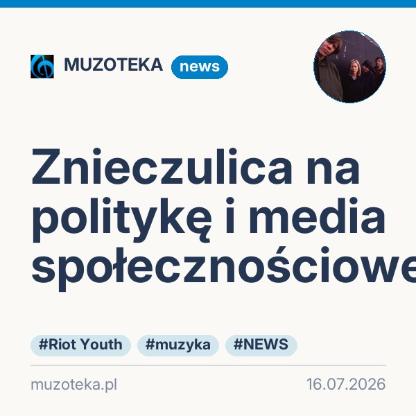 Znieczulica na politykę i media społecznościowe