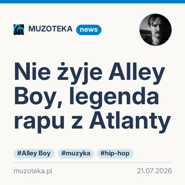 Nie żyje Alley Boy, legenda rapu z Atlanty