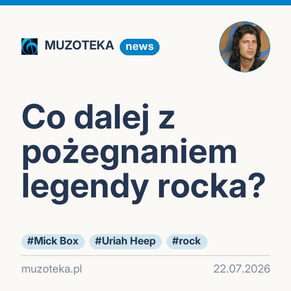 Co dalej z pożegnaniem legendy rocka?