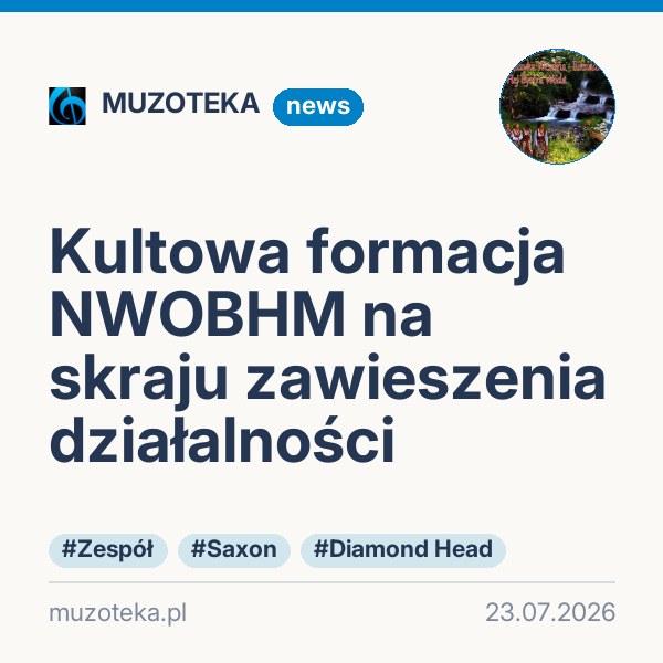 Kultowa formacja NWOBHM na skraju zawieszenia działalności