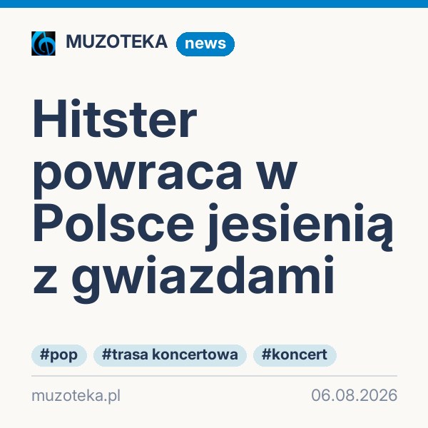 Hitster powraca w Polsce jesienią z gwiazdami