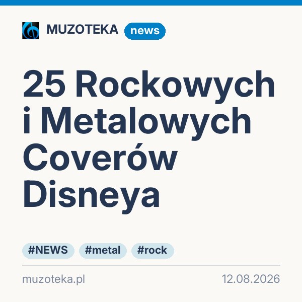 25 Rockowych i Metalowych Coverów Disneya