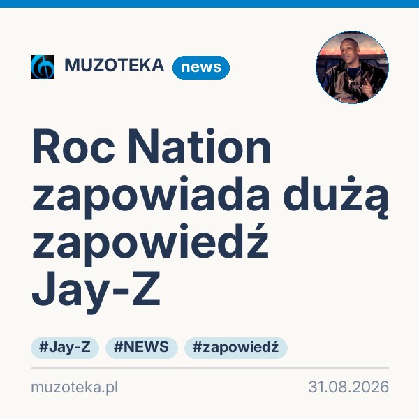 Roc Nation zapowiada dużą zapowiedź Jay-Z