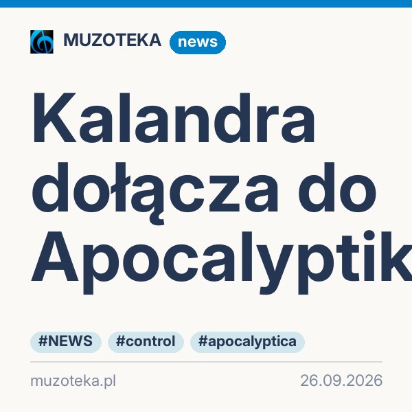 Kalandra dołącza do Apocalyptiki