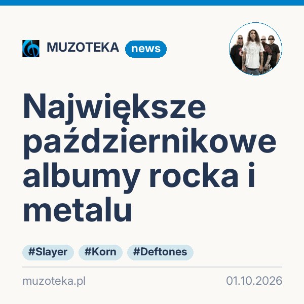 Największe październikowe albumy rocka i metalu