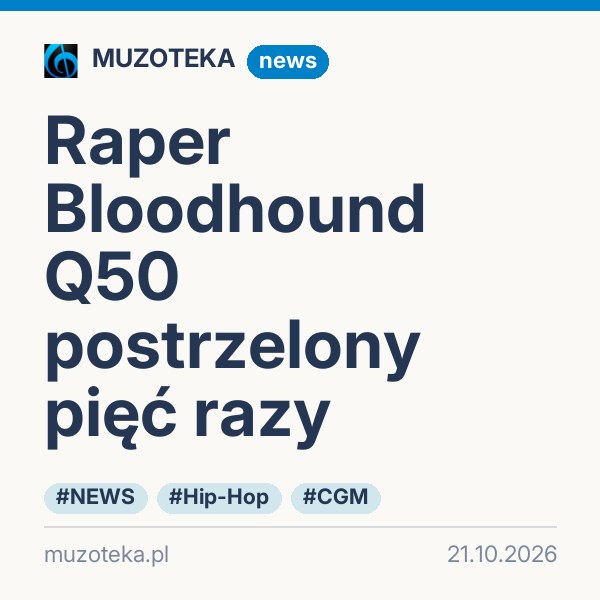Raper Bloodhound Q50 postrzelony pięć razy