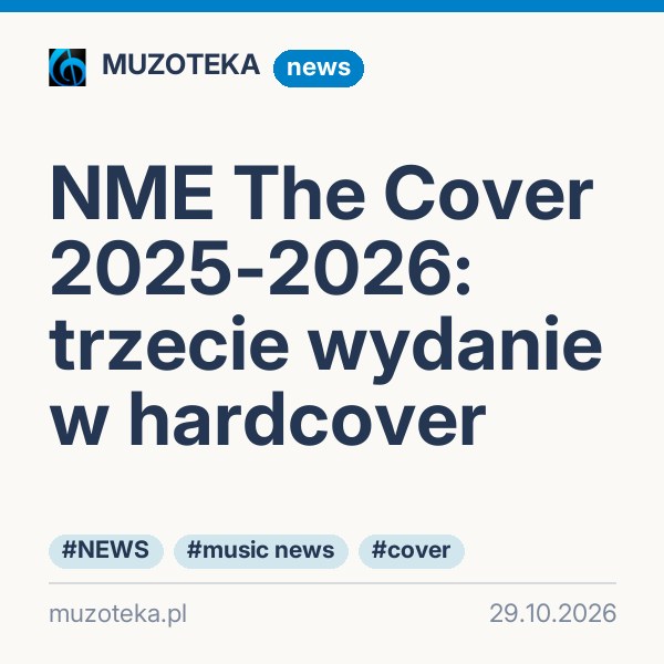 NME The Cover 2025-2026: trzecie wydanie w hardcover