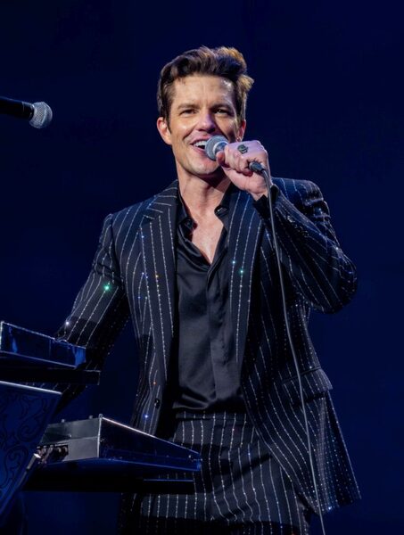 Brandon Flowers z synem w hołdzie 11 września w Salt Lake City