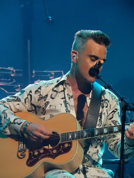 Robbie Williams zagrał akustycznie przed hotelem w Buenos Aires